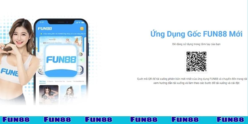 Sự tiện lợi tối ưu khi tải app FUN88 qua mã QR